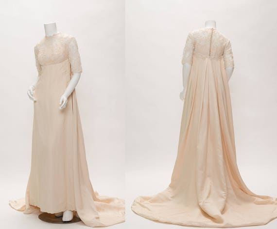 empire waist vintage dress