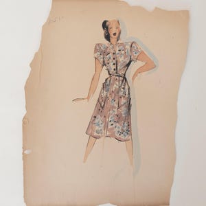 1930s Original Art #1051 | Sketch
