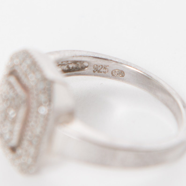 SALE diamonds sterling silver vintage 1990s \u2022 Revival Vintage Boutique