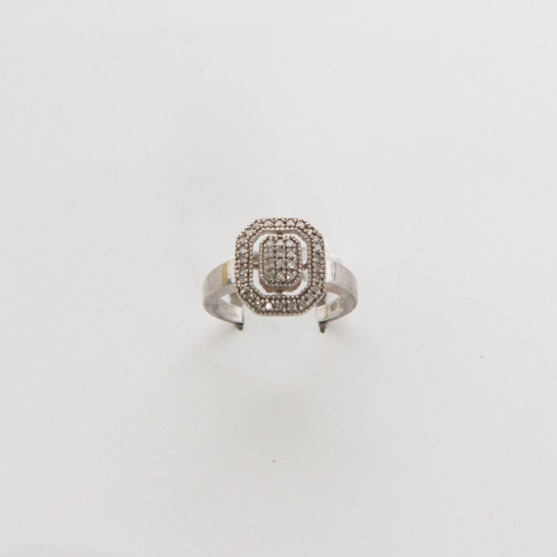 SALE diamonds sterling silver vintage 1990s \u2022 Revival Vintage Boutique