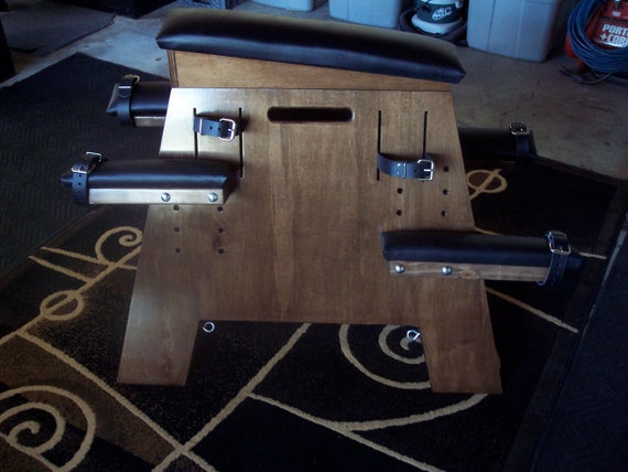 Sex/ Bondage/Dungeon Furniture Spanking Bench Dark Walnut 