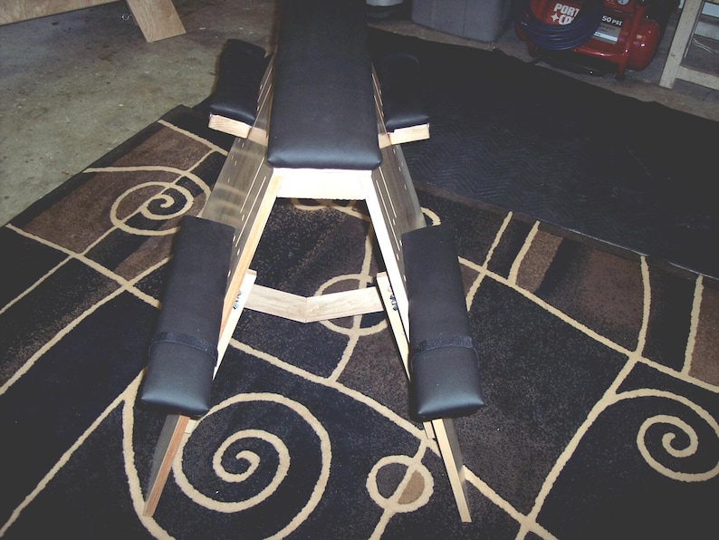 Flogging Chair Sex Furniture Dungeon/bdsm Spanking Bench- Clear/ Natural Finish - Etsy