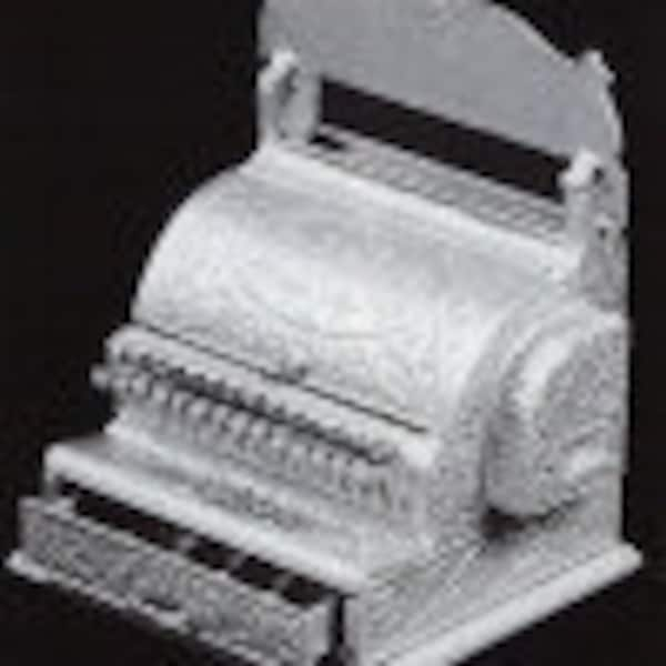 1/12 scale    'National' Cash Register KIT DH078