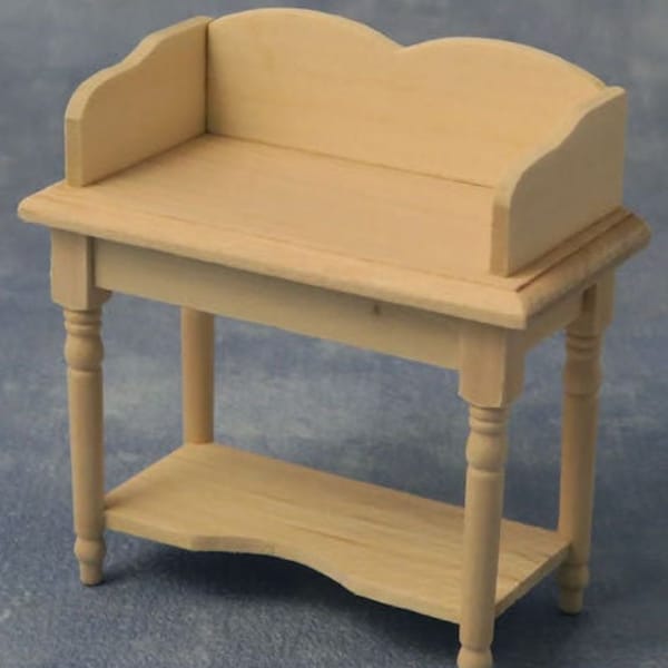 Dolls House Direct 1/12 scale  Unpainted  WASH STAND BEF150