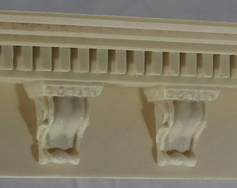 Doll House 12th scale Resin moulding Dentil/Bracket Pattern AD7011