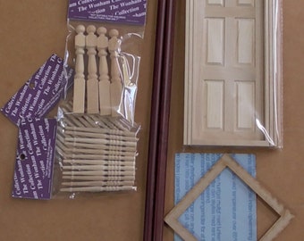 Dolls House DIY  Internal Doors, Banisters and Glazing Pack for Windsor House  DHDW