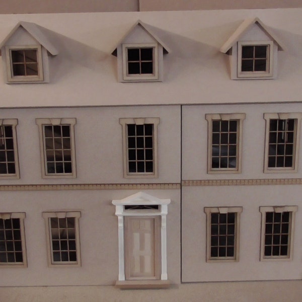 The Dalton 7 room House  Georgian    Kit   1:12 scale   By DHD