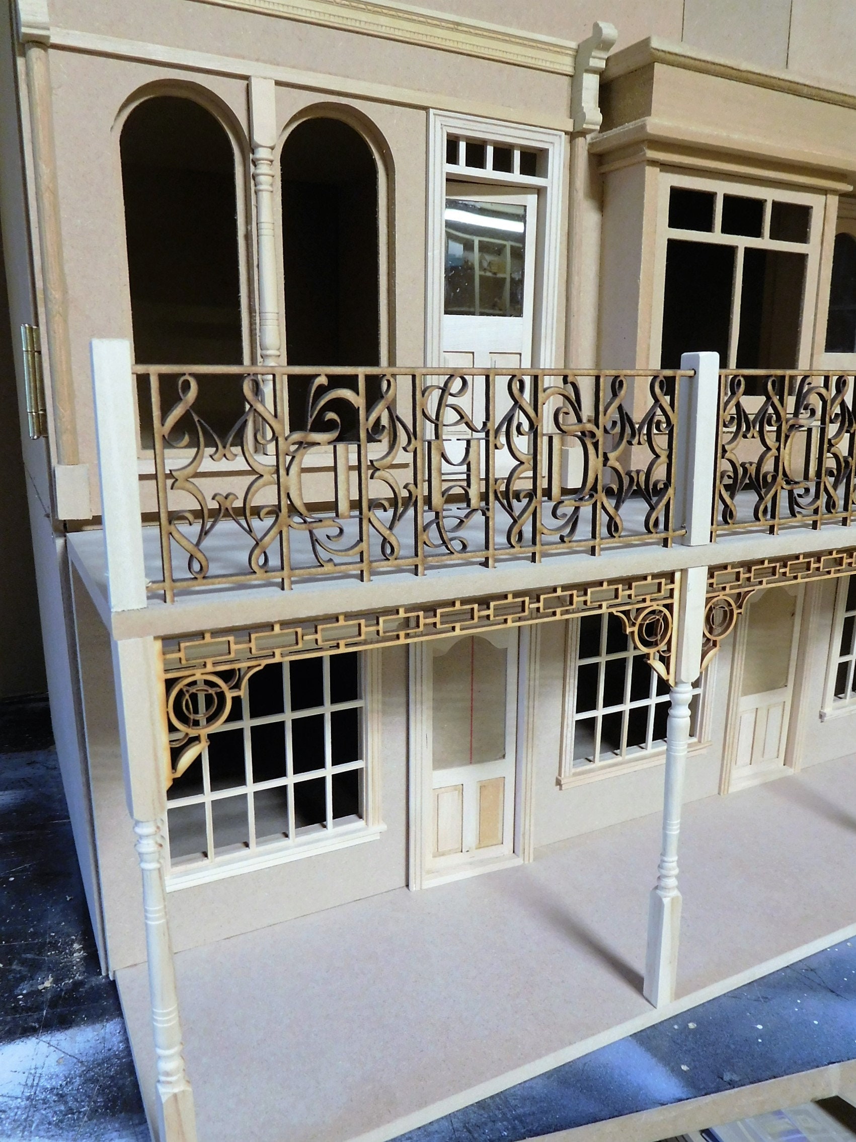 1/12 Scale Dolls House the York Street Basement Row 0f 3 Shops Etsy UK