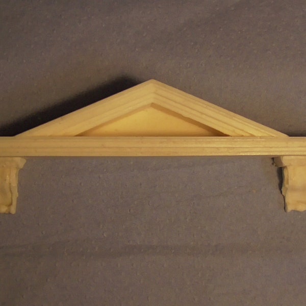 Dolls House 1/12 scale  Door or Window pediment  Pitched top  DHD4123