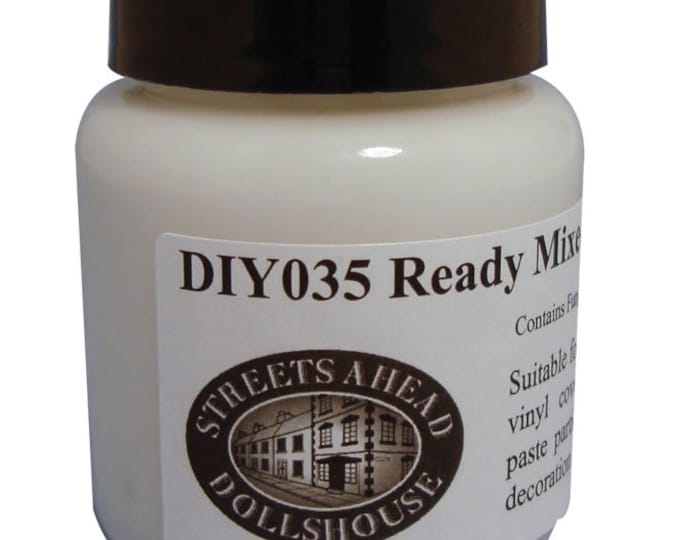 Dollhouse Miniature Wallpaper Paste Grandmother Stover's Yes Paste Glue