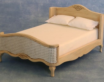 Dolls House Direct 1/12 scale  French style Double Bed   bef217
