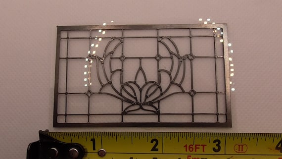12th scale  Lead Light windows  Including perspex     by Ironwork    IRLW4