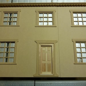 Georgian Grange 6 room Dolls House Kit   by DHD