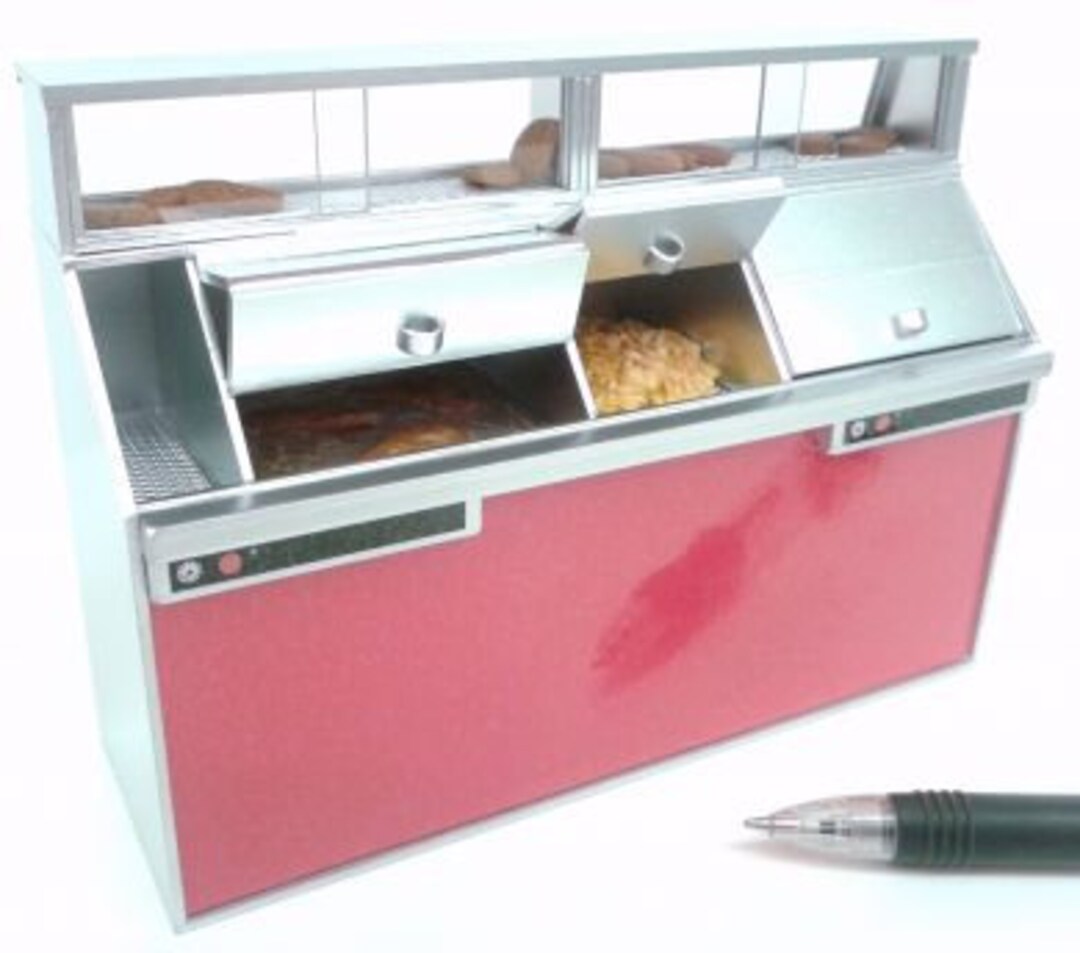 Dolls House Direct 1/12 Scale Frying Range/red Panels FC1R Etsy