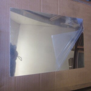 Spiegellaken poppenhuismeubels A4-formaat DIY472