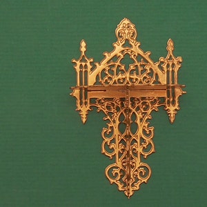 12th scale Iron wall Shelf  by Ironwork and Black Country miniatures.  IRWLG