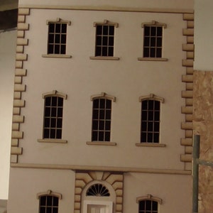 1/12 scale Dolls House Devizes House 6 rooms kit by DHD
