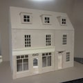 The Belmont Shop with a 5 rooms House 12th scale Georgian design Kit BY DHD