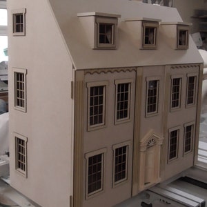 The Eaton House   6 rooms    Georgian design   Kit    BY DHD   1:12th scale