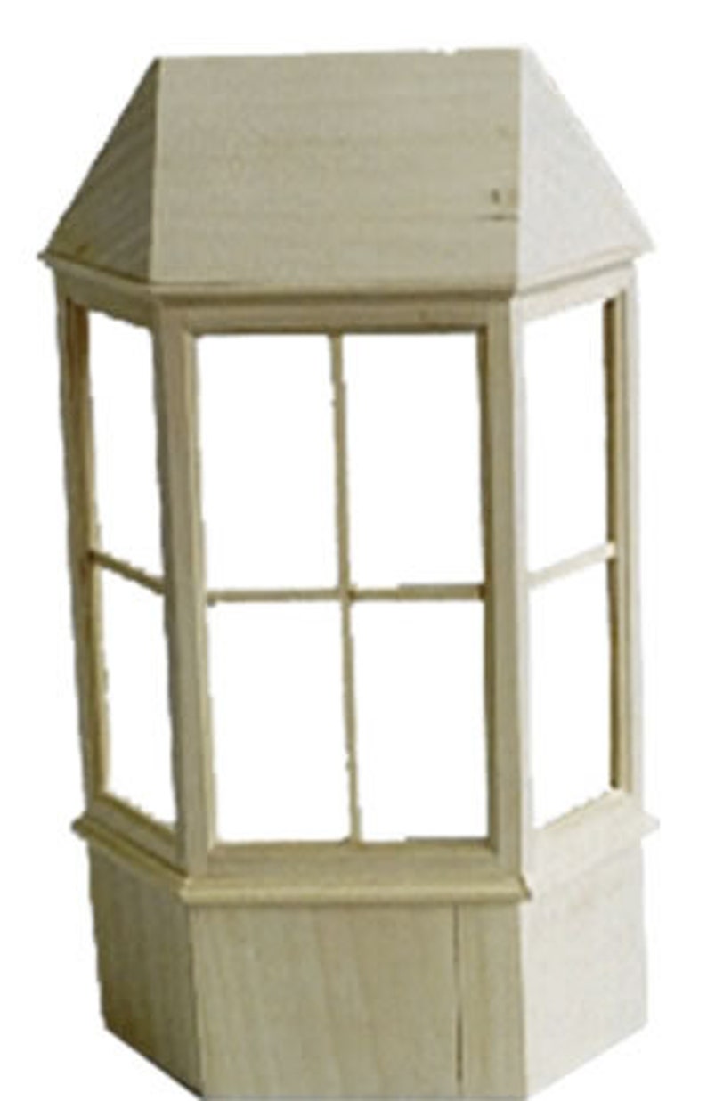 Dolls House Direct 12th scale Bay window with roof diy128 Etsy