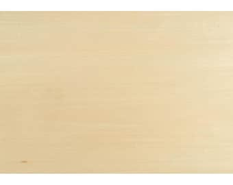 Drewno rzemieślnicze Basswood 0,8 mm x 100 mm x 305 mm arkusz