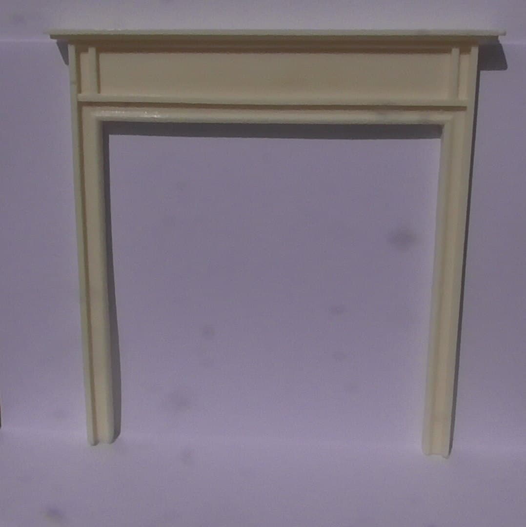 Dolls House 12th scale  Fire place Surround for Kitchen range or open fireplace.  AD3060