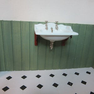 Lavabo victoriano de pared Readymade colección de baño Lili-Anne by DHD