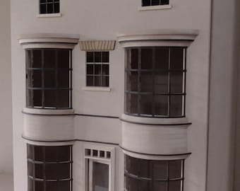 Puppenhaus 1/12 Market Street No2 (Winkelallee?) KIT von DHD