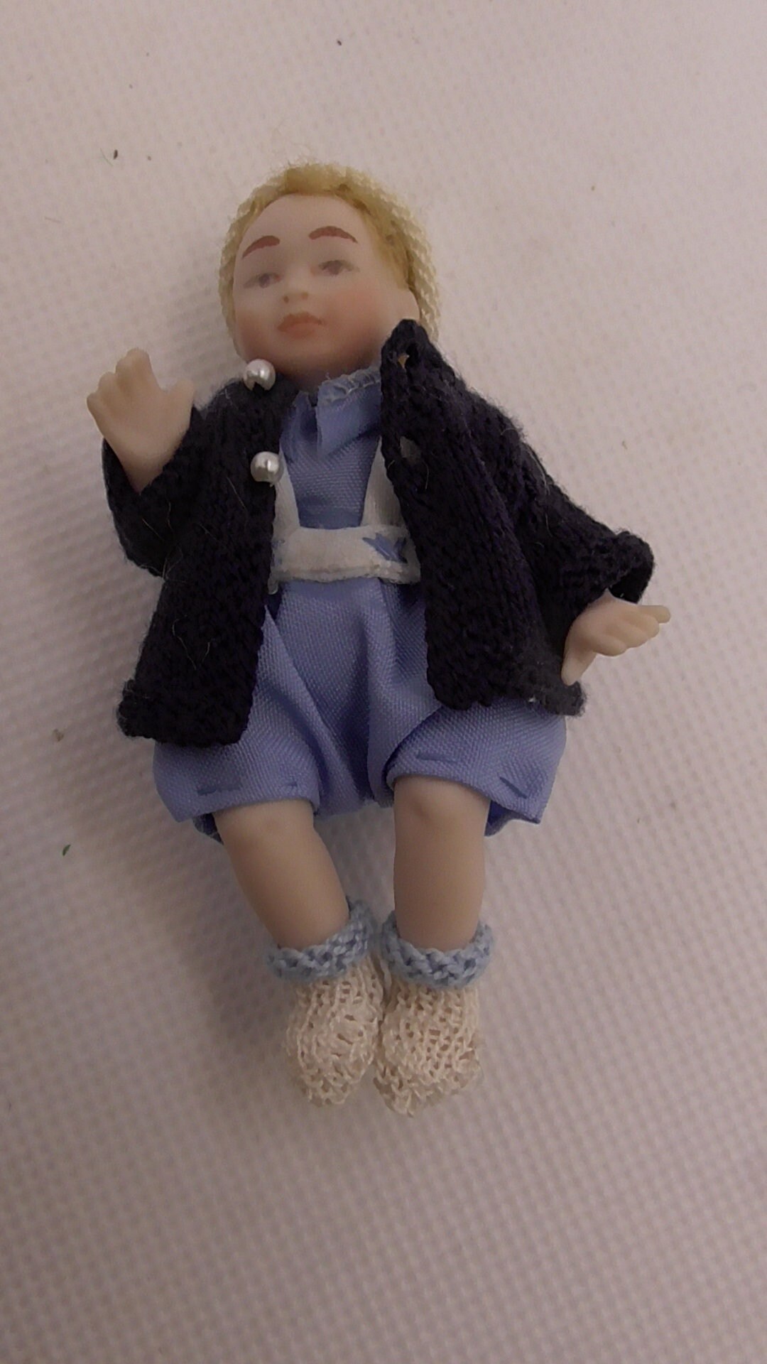 112th Scale Dolls House Vintage Dolls Young Boy About 2 Year Old DO43