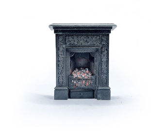 12th scale Dolls House 1850s Fireplace FR211F