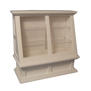Puppenhaus Direkt 1:12 Ladentheke Vitrine/weiß DF274WH