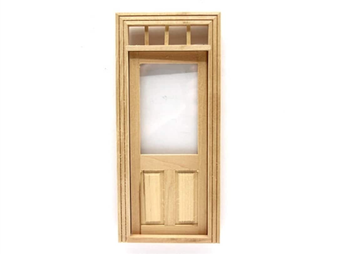 Dolls House Direct 12th Scale 1/2 Glazed Door With Fanlight CV135 Etsy UK