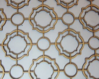 Puppenhaus Puppenhaus Maßstab 12 Sehr Verzierte Deckenpaneel 37cm x 32cm DHD