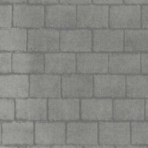 Casa de muñecas 1:12 Techo de pizarra gris Papel 8206