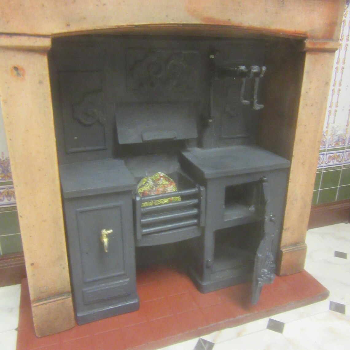 12th Scale Dolls House Kitchen Ranges KRB3W Hand Made Etsy UK