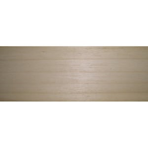 Craft Timber Obeche 1.5mm x 100mm x 305mm sheet