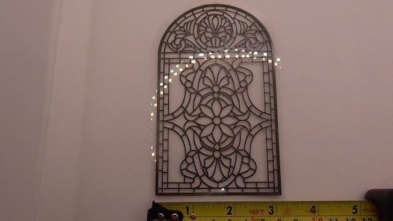 12th scale  Fine Brass Sheet  Lead Light windows  Including perspex     by Ironwork    IRLW2