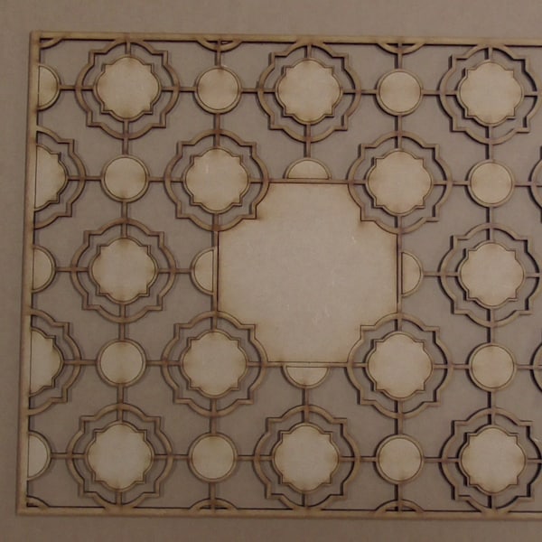 Dolls House 12th scale Very Ornate Ceiling Panel 320cm x 213cm DHD CP098