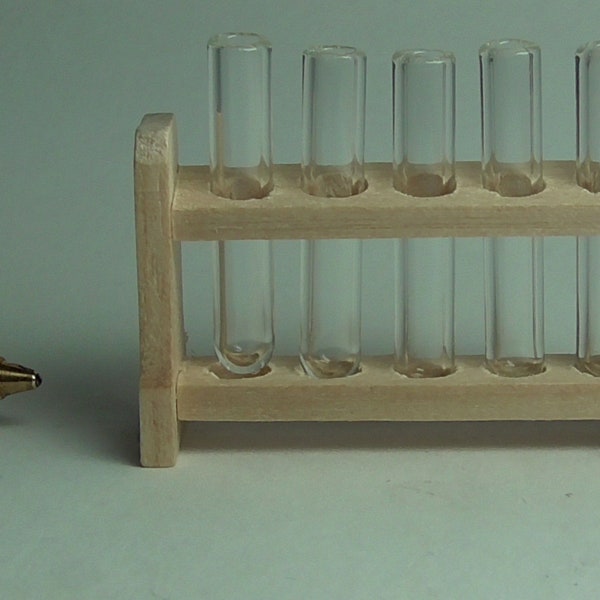 Dolls House Accessories 12th scale  Test Tube Rack     D1235