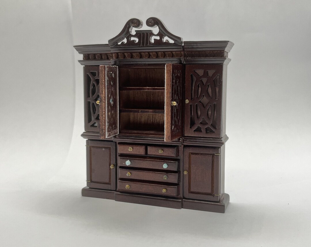 124 Scale Dolls House Furniture Glenowen Breakfront Etsy UK