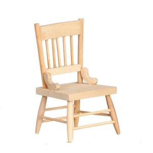 Doll House Furniture  12th scale  CHAIR/UNFINISHED  CL10939