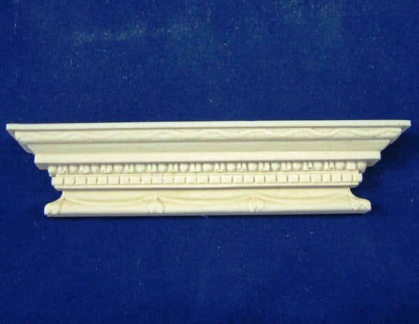 Copriporta in resina fantasia diretta per casa delle bambole in dodicesima scala AD1030