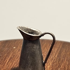 1/12th Scale Doll House Miniature, Furniture, Medieval, Pewter Jug ME23
