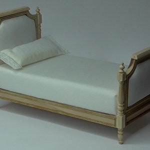 Dolls House Direct 1/12 scale  French style Single Bed   BEF215