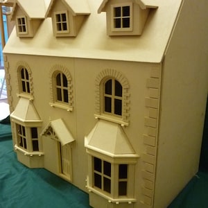 Victorian  Grange 6 room Dolls House Kit   by DHD