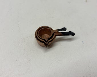 1:12.Skala Puppenhaus-Miniatur, Stapelbare Töpfe Set, PNF03