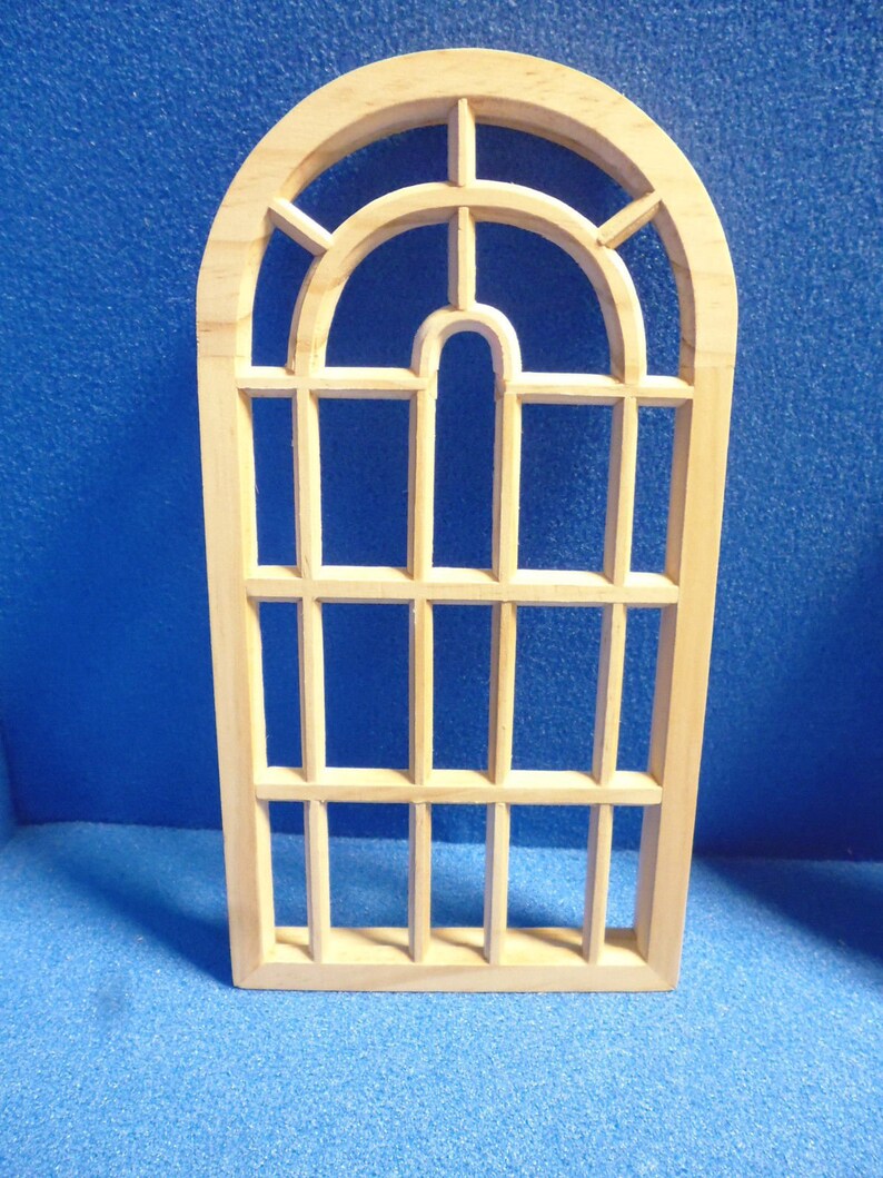 Puppenhaus Fenster Großes Bogenfenster DHD20353 Etsy