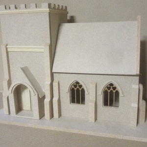 1/12 scale   Village Church   KIT   Dolls House by DHD