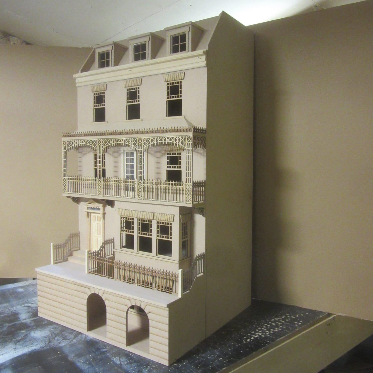 1/12 Scale Dolls House the Sussex 9 Room House Kit - Etsy