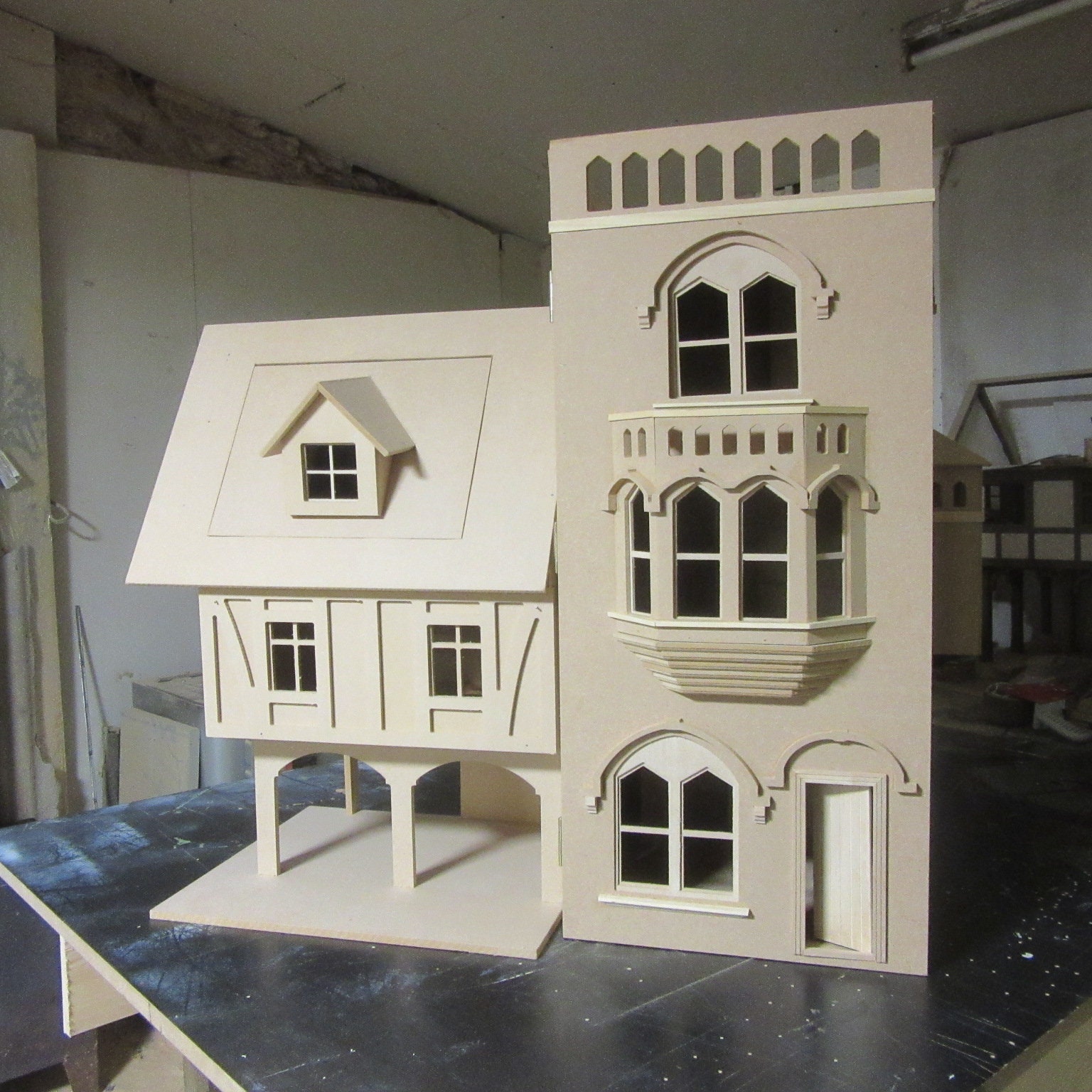 1/12 Scale Dolls House Ipswich Tudor Market Building Kit Etsy UK